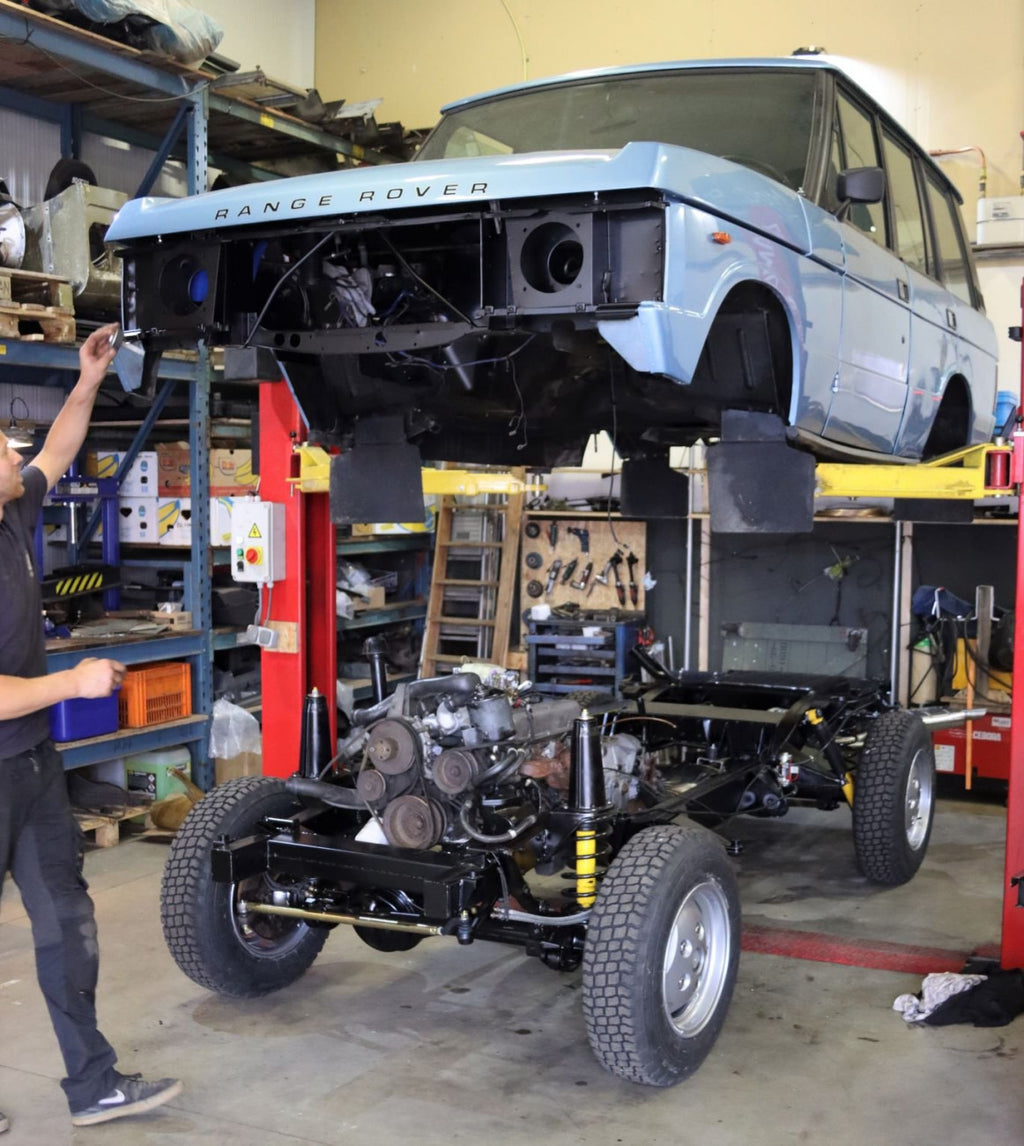 Range Rover Vogue Classic 1982 Blue Restored and fully revised