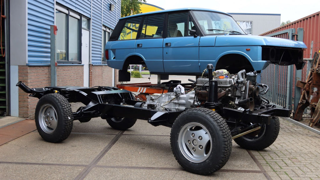 Range Rover Vogue Classic 1982 Blue Restored and fully revised