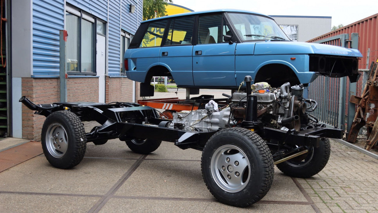 Range Rover Vogue Classic 1982 Blue Restored and fully revised