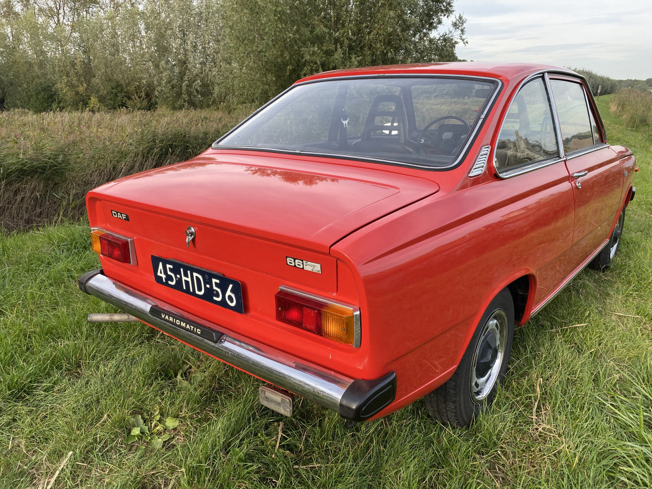 DAF 66 SL Coupe 1975 Variomatic restored and revised condition