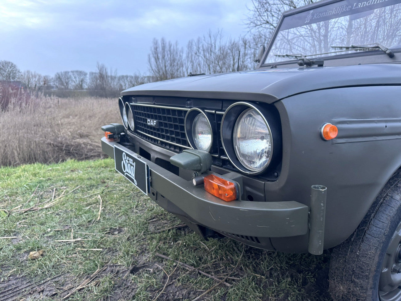 DAF 66YA 1975 Variomatic army jeep restored condition