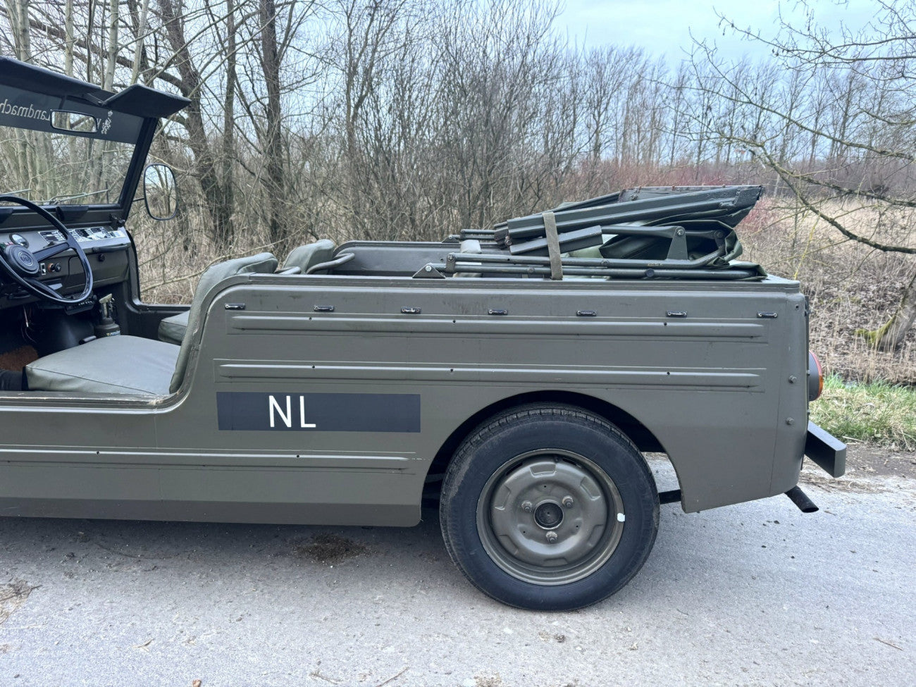DAF 66YA 1975 Variomatic army jeep restored condition