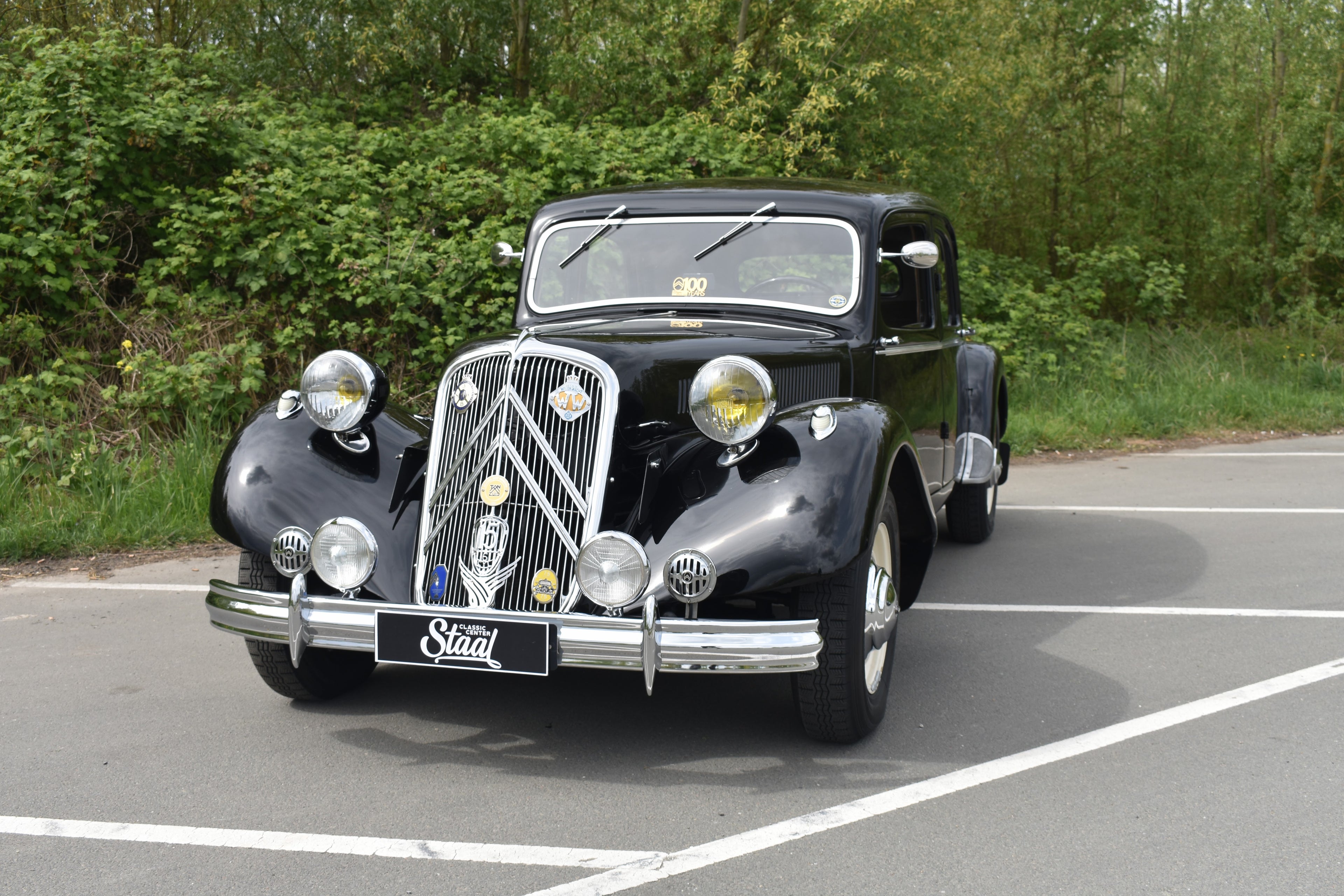 Citroen Traction Avant 15/6 1950 restored, with powersteering