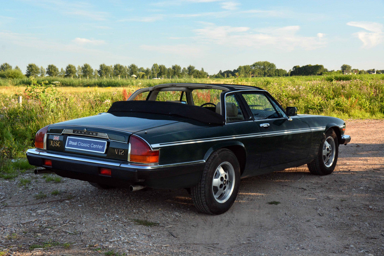 Jaguar XJ-SC Targa V12 1986 Unique low milage 64.700 km XJ XJSC
