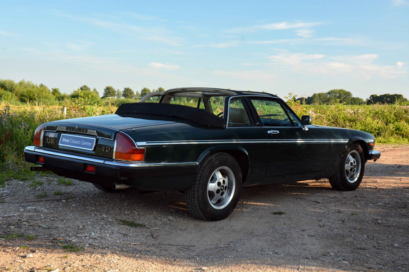 Jaguar XJ-SC Targa V12 1986 Unique low milage 64.700 km XJ XJSC