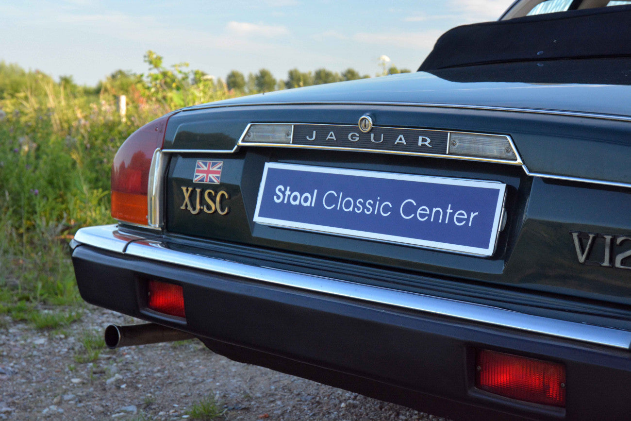 Jaguar XJ-SC Targa V12 1986 Unique low milage 64.700 km XJ XJSC