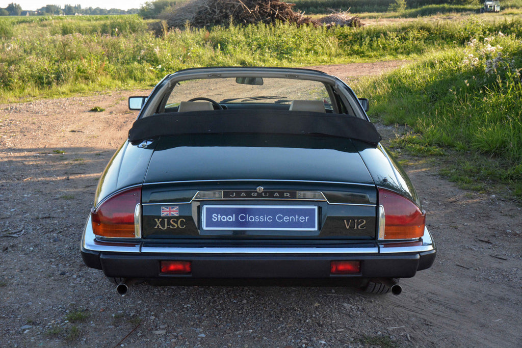 Jaguar XJ-SC Targa V12 1986 Unique low milage 64.700 km XJ XJSC