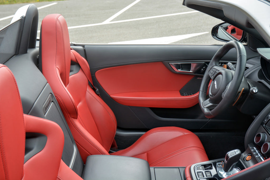 Jaguar F-Type 3.0 V6 S Convertible in Like New Condition | Red Leather | Dealer Maintained