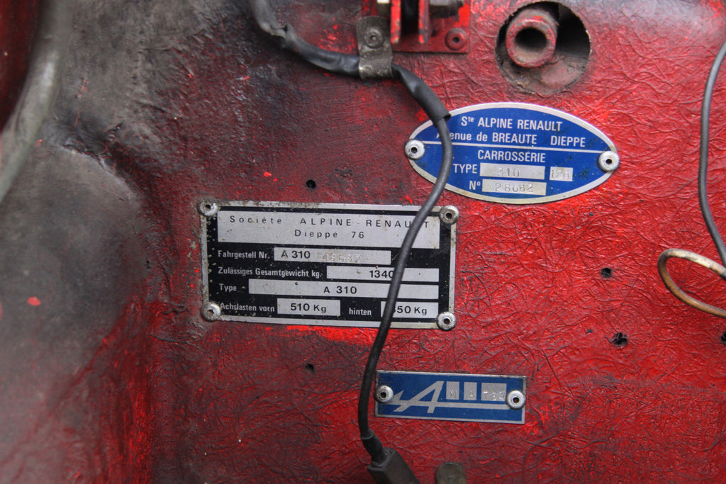 Renault Alpine A310 2.7 V6 Series 2 1982 drivers condition