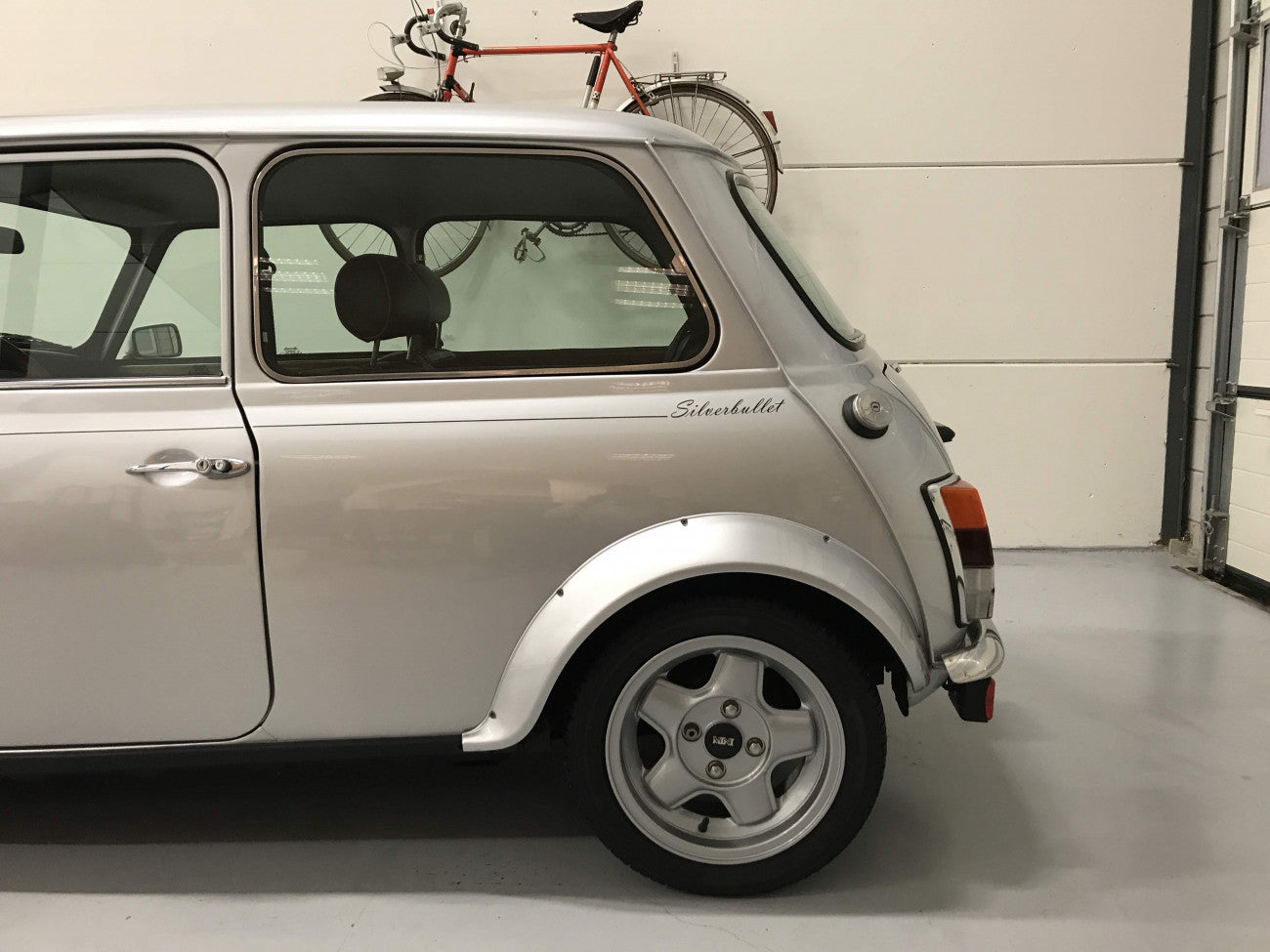 Rover Mini Cooper 1996 Silver Bullet rare 1/400
