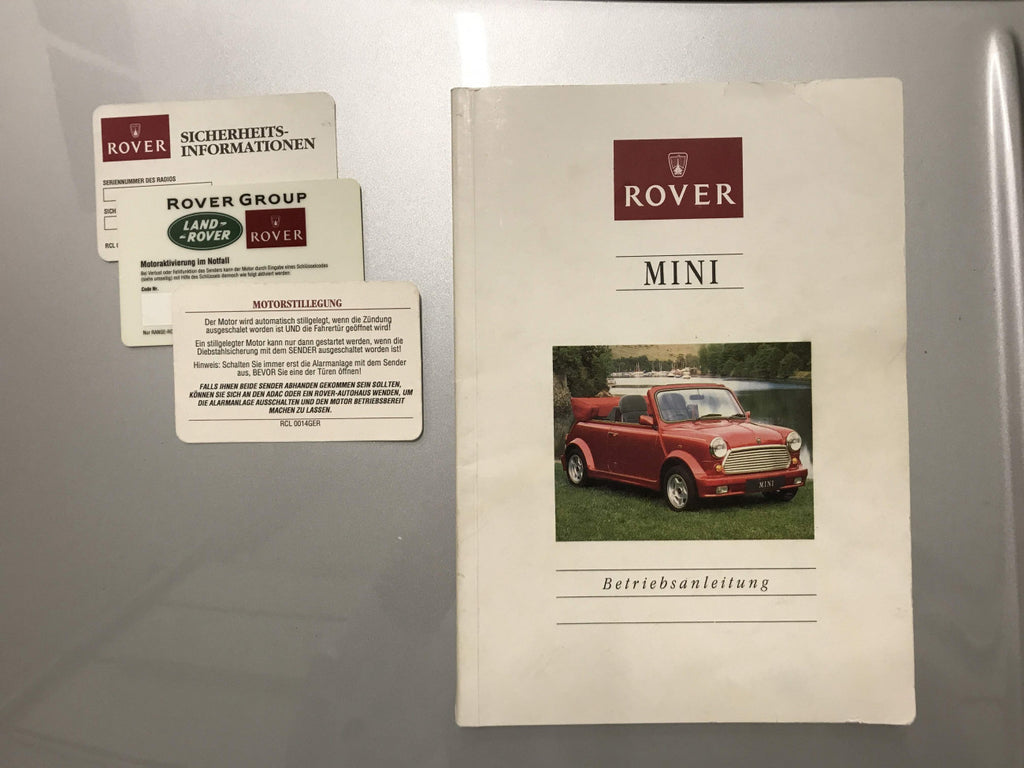Rover Mini Cooper 1996 Silver Bullet rare 1/400