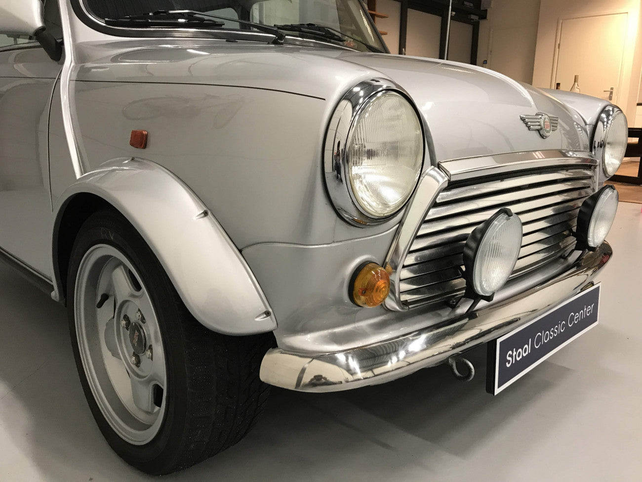 Rover Mini Cooper 1996 Silver Bullet rare 1/400