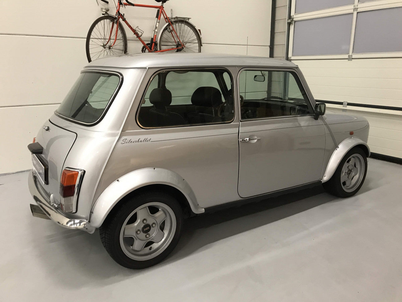 Rover Mini Cooper 1996 Silver Bullet rare 1/400