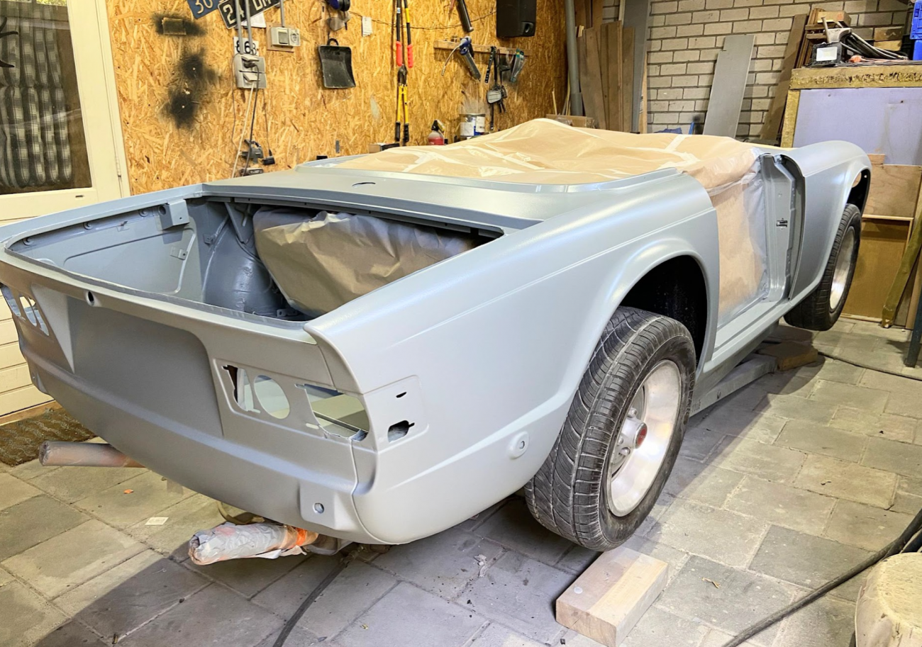 Triumph TR6 Cabriolet 1976 fully restored