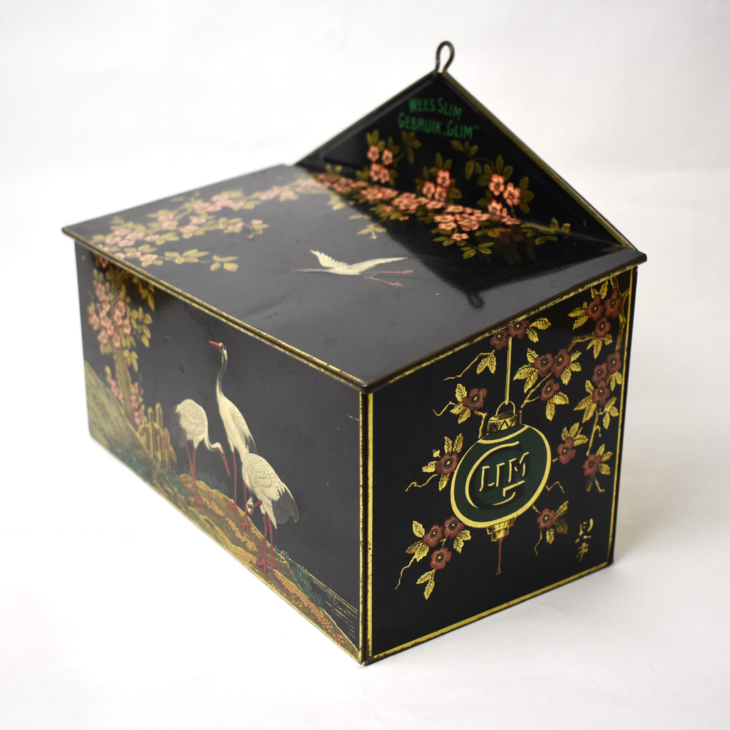 Dutch Tin ca. 1930 'Wees slim, gebruik Glim'