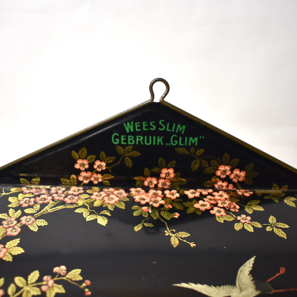 Dutch Tin ca. 1930 'Wees slim, gebruik Glim'