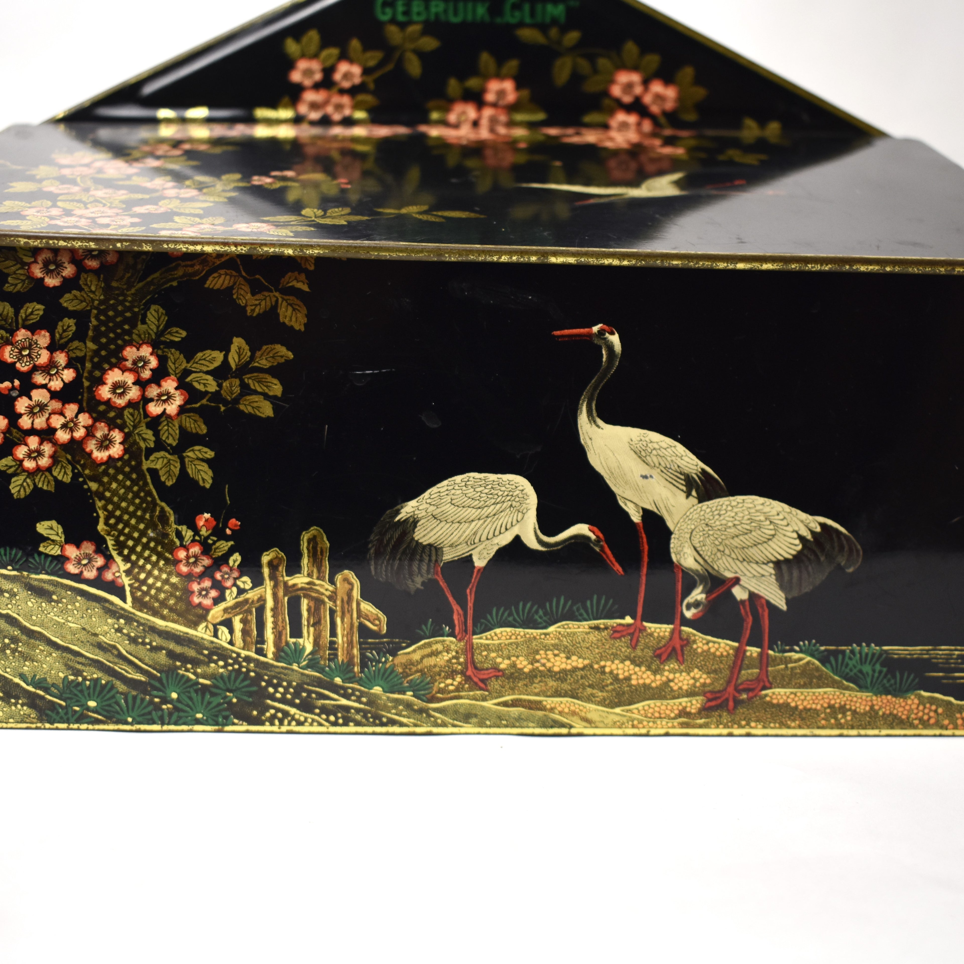Dutch Tin ca. 1930 'Wees slim, gebruik Glim'