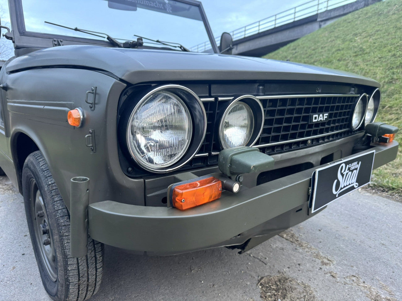 DAF 66YA 1975 Variomatic army jeep restored condition